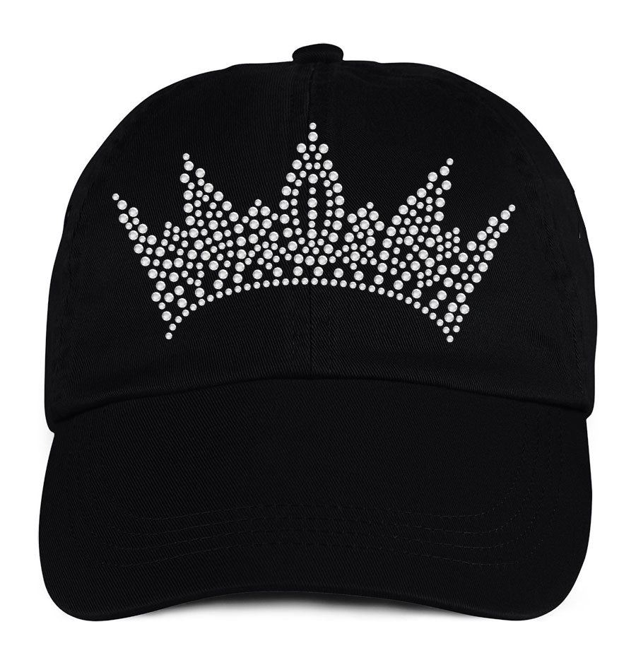 United States of America's Rhinestone Crown Bling Women's Cap