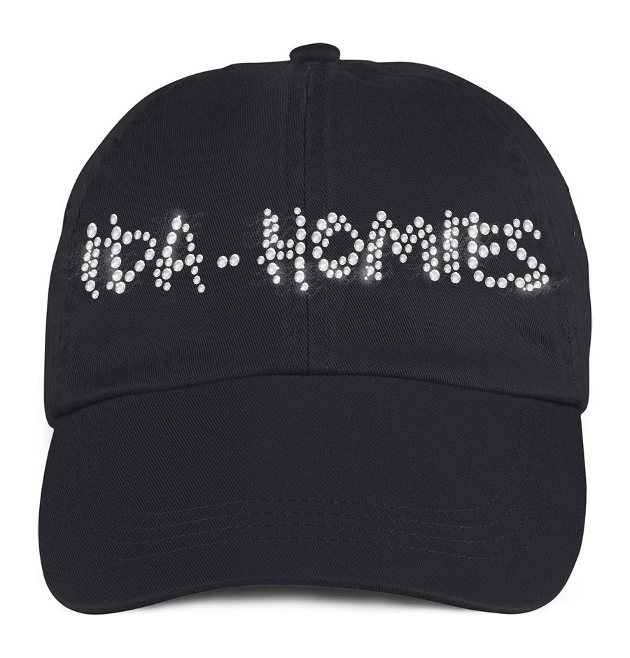 Ida-Homies rhinestone cap - Black