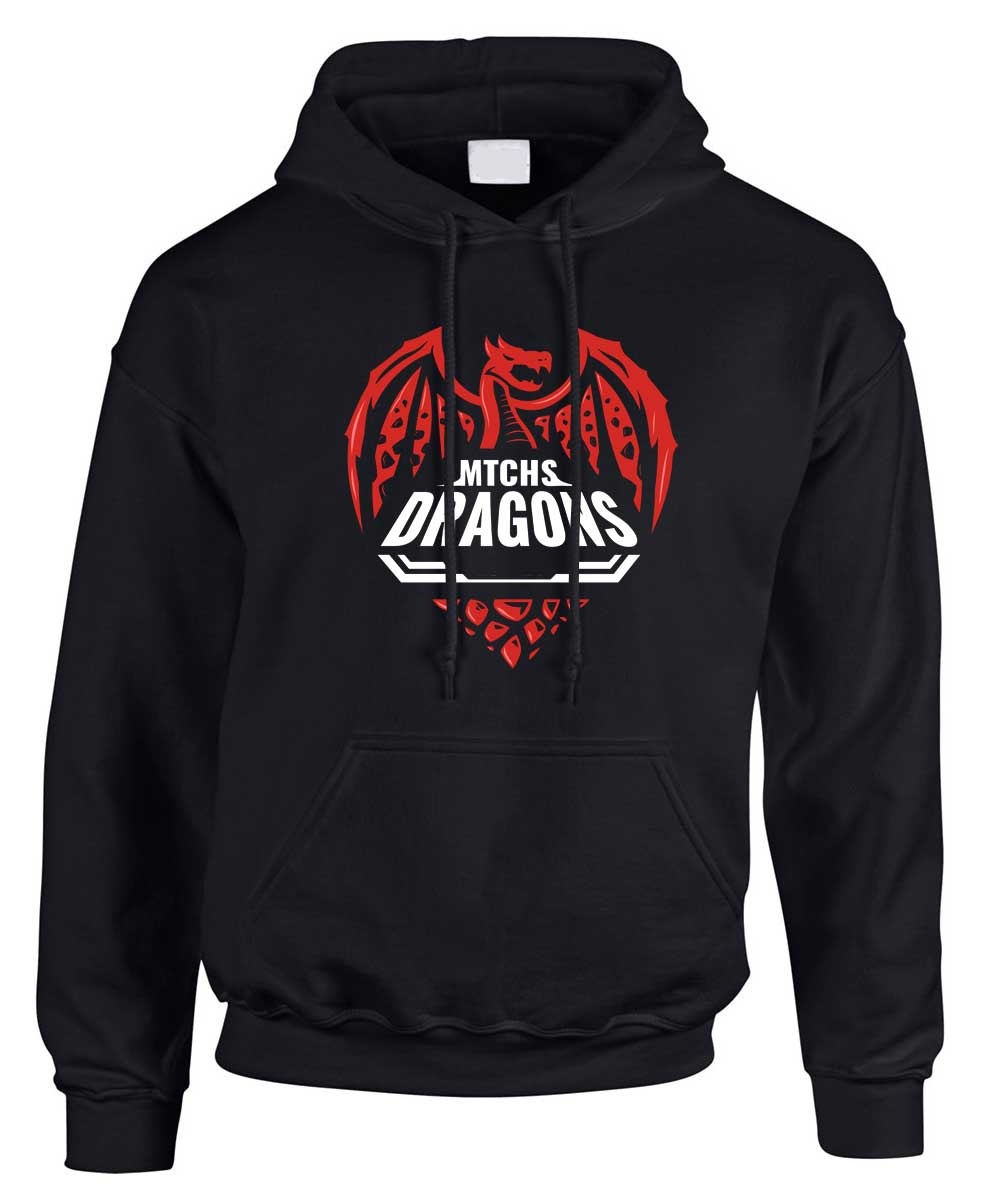 MTCHS DRAGONS printed hoodie