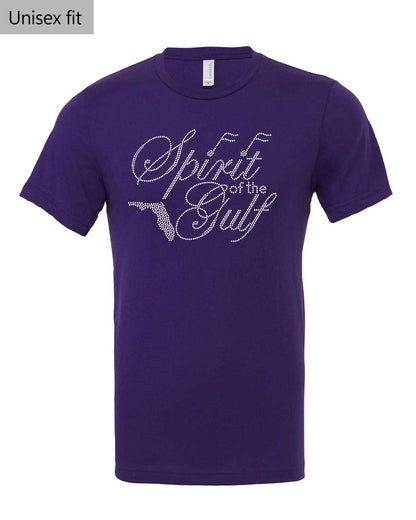 Spirit of the Gulf Chorus Rhinestone Unisex Fit Crew Neck tee