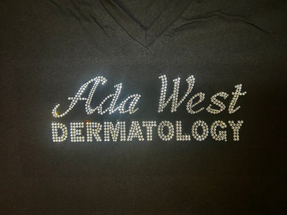 Ada West Dermatology Women's Relaxed fit V-neck tee