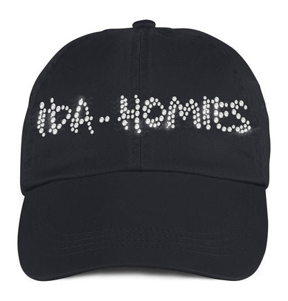 Ida-Homies rhinestone cap - Black