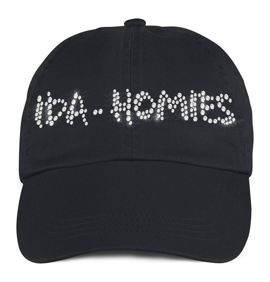 Ida-Homies rhinestone cap - Black